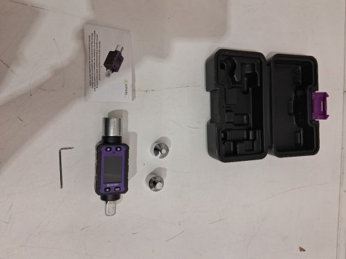 ANPUDS Digital Torque Adapter - 1/2" - BLACK/PURPLE (MODEL: AP5-200N) image 3
