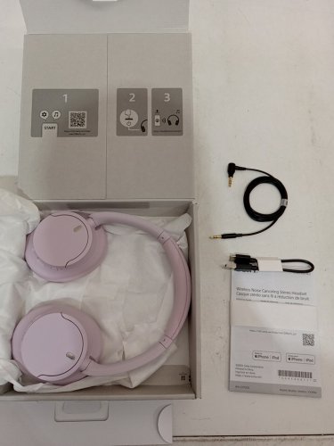 Sony WH-CH720N Over-ear Noise Cancelling Wireless Bluetooth Headphones with Microphone and Alexa Voice Control - pink (Model: YY2966) image 3