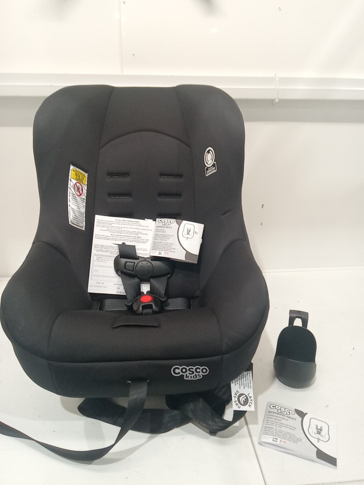 cosco kids scenera 5-point harness infant car seat with cup holder attachment - 40lbs max - black (model: ‎22183CKOT) image 4