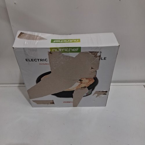 NUTRICHEF ELECTRIC CREPE MAKER/GRIDDLE -12"  - BLACK (MODEL: PCRM12N) image 2