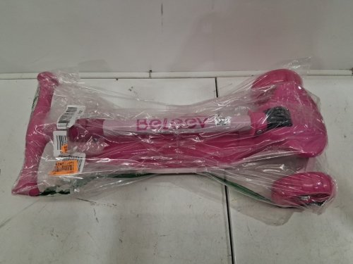 BELEEV a8 3-WHEEL folding SCOOTER WITH LIGHT-UP LED WHEELS & ADJUSTABLE HEIGHT FOR 3 to 12 Years Old  - PINK (MODEL: BE071) image 5