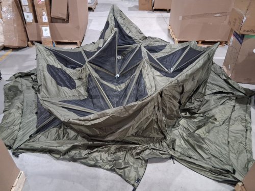 Pop up Gazebo Screen Tent with Removable Top & Carry - 13FT X 13FT - ARMY GREEN (MODEL: YR13X13Military Green-13) image 6