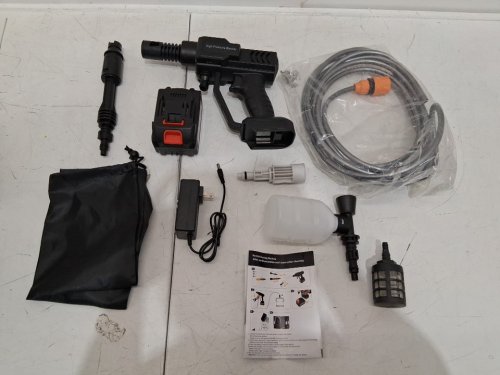 DERASL Cordless Pressure Washer with Adjustable Spray Nozzle 652 PSI 1.5AH BATTERY image 3