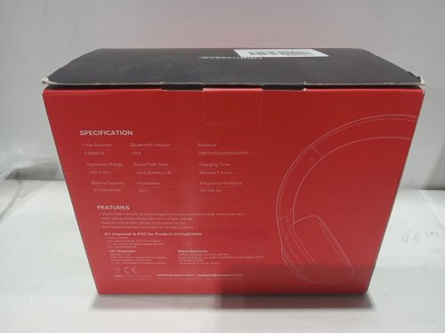 MPOW H21ANC Hybrid noise-cancelling wireless headphones with case - 65HR playtime - Hi-Fi Audio (model: BH398A) image 5