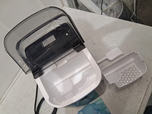 Euhomy Countertop Nugget Ice Maker - Makes 34lbs in a day - Black (Model: IM-12S / IM002-NBL-CAEH) image 6