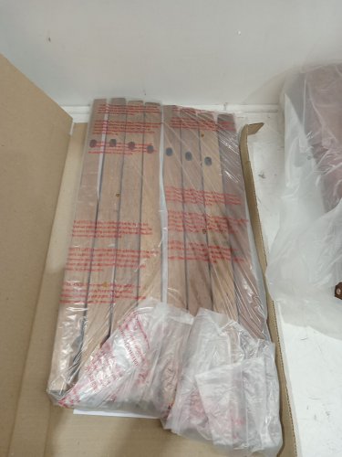 2PK COSTWAY backless wooden bar stools - 24" - 250lbs max - brown (model: jv11305bn-24) image 4
