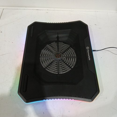 thermaltake led rgb massive 20 laptop notebook cooling pad cooler - supports 10"-19" notebooks/laptops - black - (model: cl-n014-pl20sw-a) image 3