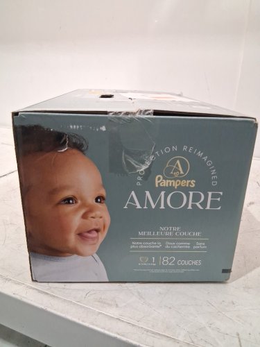 82PK PAMPERS AMORE MOST ABSORBENT AND BEST DIAPER - SIZE 1 - WHITE image 3