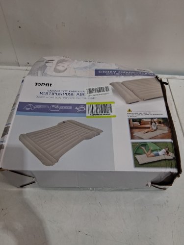 TOPFIT MULTIPURPOSE BACK SEAT CAR AIR MATTRESS - FITS MOST MEDIUM SIZED VEHICLES - BEIGE (MODEL: TF20210329) image 3