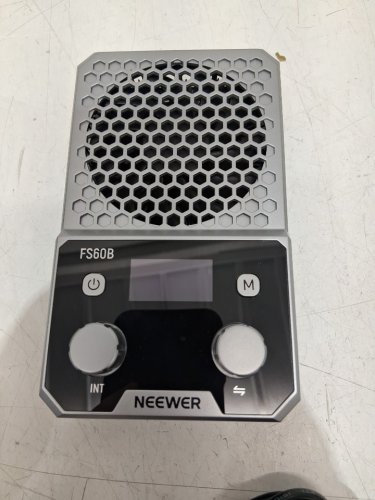 neewer compact led light with app and panel control - 60w - 2700k - 6500k - silver (model: fs60b) image 4
