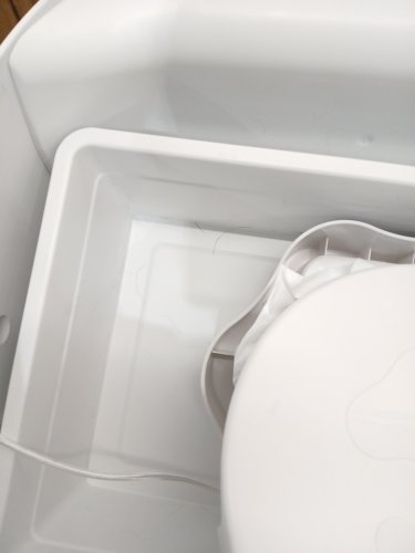 Open-Top Automatic SELF CLEANING CAT LITTER BOX - WHITE (MODEL: CH-ICB026) image 6