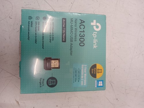 TP-LINK ARCHER T3U NANO AC1300 USB WIFI ADAPTER WITH 2.4G/5G DUAL BAND WIRELESS NETWORK SUPPORT (MODEL: 0152802368) image 2