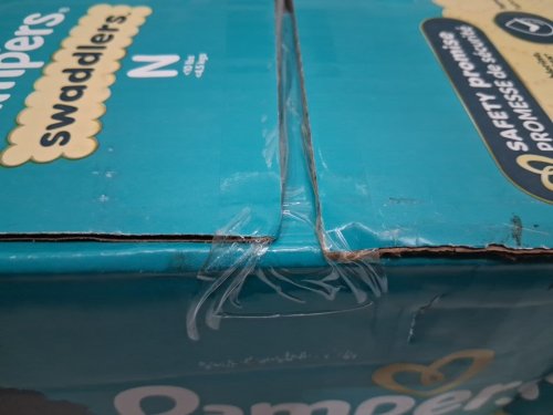 136PK PAMPERS SWADDLERS SKIN SAFE DISPOSABLE DIAPERS - NEWBORN image 3