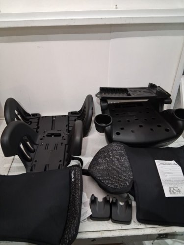 EVENFLO GOTIME SPORT/lx HIGH BACK BOOSTER SEAT - Black/grey (MODEL: 35012445C) image 3