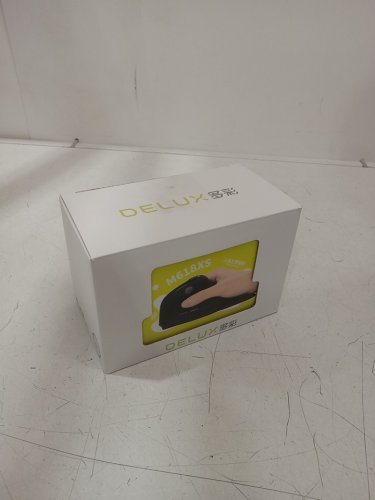 DELUX Seeker Ergonomic Wireless Rechargeable rgb Vertical Mouse - BLACK (model: M618XSD) image 3