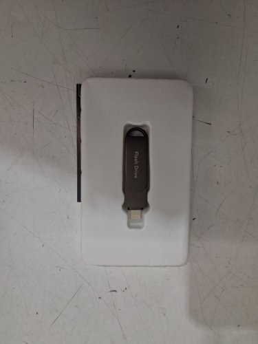 UNBRANDED flash drive for iphone with lighting TO USB - A (3.0) connector - 256gb - BLACK image 3