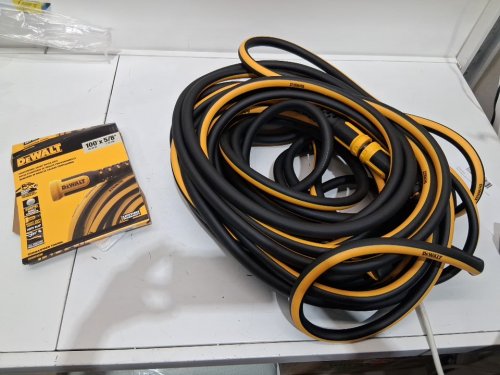 DEWALT Professional Grade Heavy-Duty Water Hose- 100FT x 5/8" - YELLOW/BLACK (MODEL:‎DXMH3288) image 2