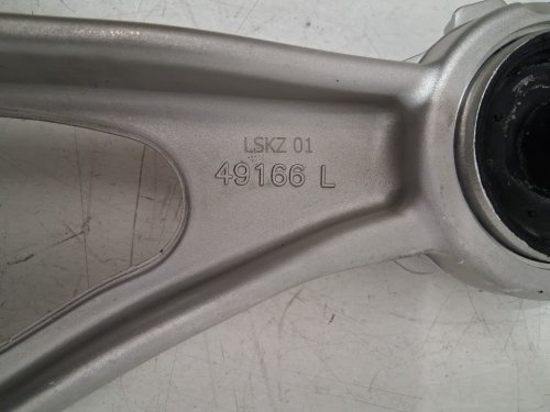 front left lower control arm with ball joint aluminum - for nissan altima 2013-2014 - silver (model: psa63903) image 6