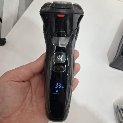 rategist electric rechargeable 3-in-1 shaver - black - (model: WD-787) image 5
