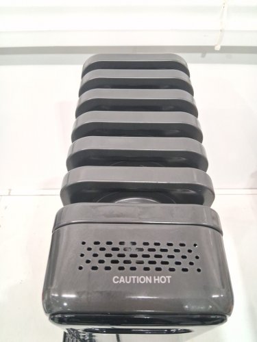 DREO electric Oil-filled radiator Heater with remote control - 1500w - dark Grey (Model: DR-HSH010) image 6