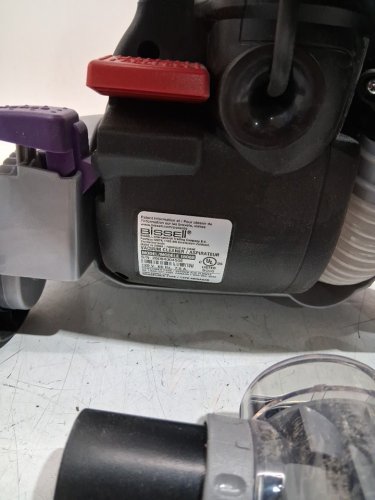 BISSELL AEROSWIFT TURBO UPRIGHT VACUUM WITH CLEANING TOOLS - PURPLE/GREY (MODEL: 1808B) image 7