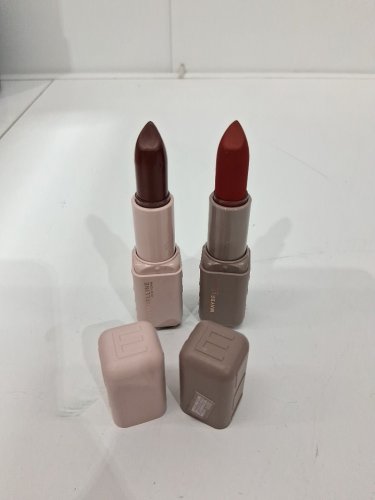 2pc maybelline new york lipsticks - 3.4g each - 105 speed walk satin / 004 wild card matte image 2