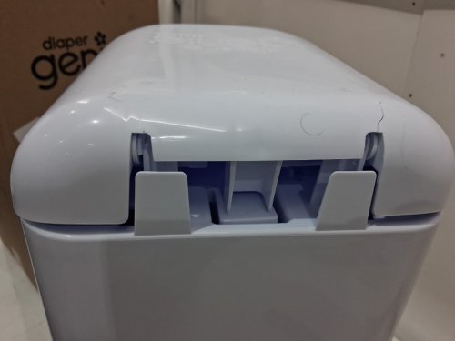 Diaper Genie Essence Pail with 18 Easy Roll Refill Bags - 23" - white (model:‎I000908) image 4