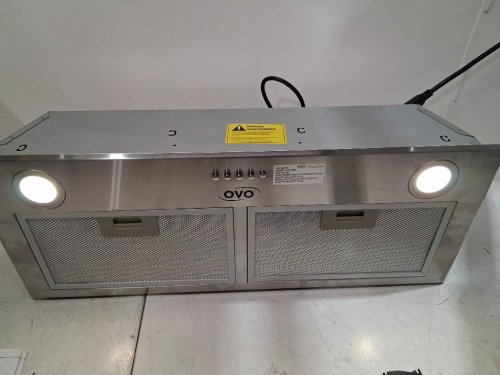 OVO Built-In Range Hood Vent with 3-Speed Exhaust Fan -  280 CFM - 28" - Stainless Steel - (model: ‎OV-3006) image 3