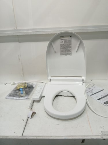 toto washlet a2 electronic bidet toilet seat with heat functions & softclose lid - elongated - white (model: SW3345#01) image 8
