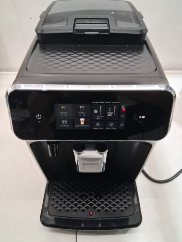 PHILIPS 2300 SERIES LATTEGO FULLY AUTOMATIC COFFEE & ESPRESSO MAKER WITH BUILT-IN MILK FROTHER & GRINDER - BLACK (MODEL: EP2330) image 2