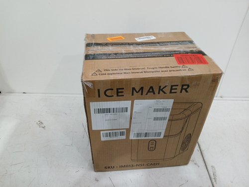 Euhomy countertop nugget ice maker - makes 35lbs/day - stainless steel ( model: im-15s) image 2