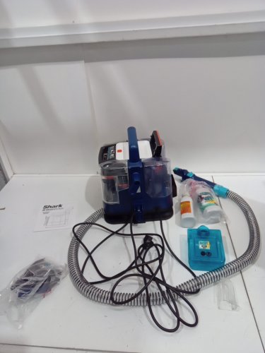 SHARK STAINSTRIKER PORTABLE CARPET CLEANER & UPHOLSTERY CLEANER - BLUE/GREY (MODEL: px202brn) image 3