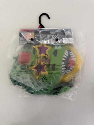 3PC BOYS Five Nights at Freddy's Montgomery Gator Costume - SMALL (4-6) - green/yellow image 3
