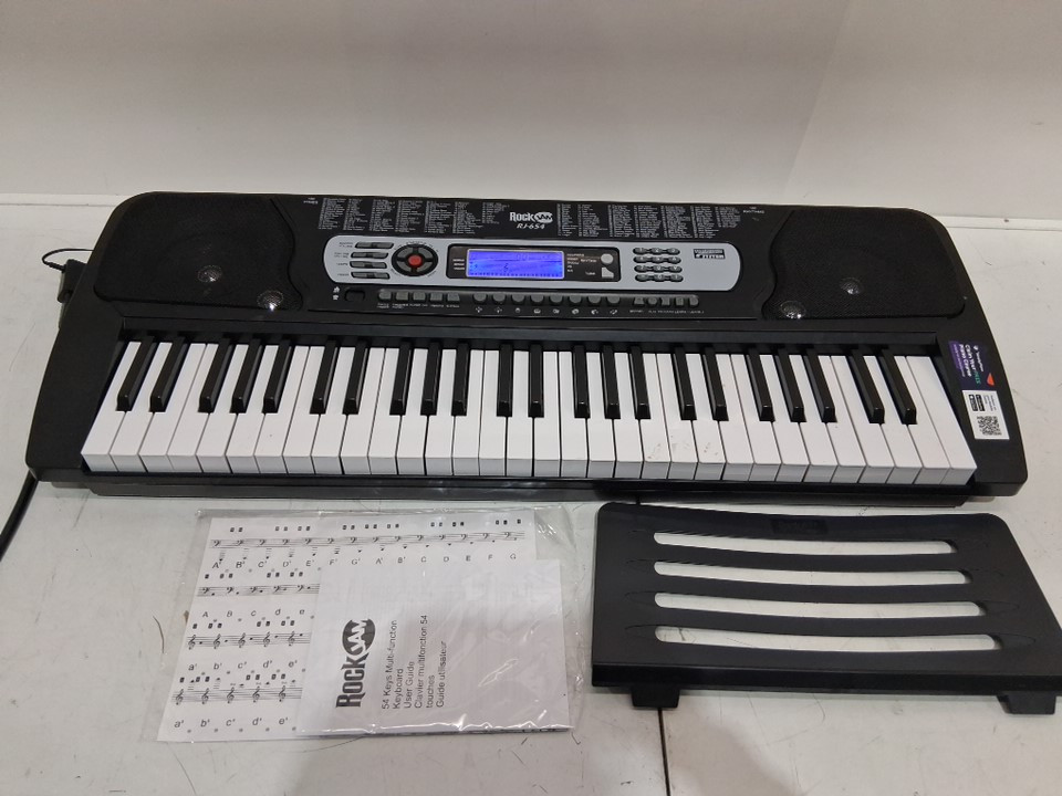 ROCKJAM 88-KEY ELECTRIC KEYBOARD WITH BUILT IN SPEAKERS (MODEL: RJ88-DP) image 4
