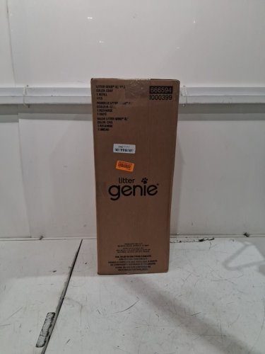 LITTER GENIE XL+ PAIL WITH SCOOP and holder & jumbo refill bag - 22" - GREY (MODEL: I000399) image 2