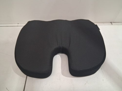 Amazon Basics Gel Enhanced Seat Cushion for Office Chair - 18" - BLACK/green (MODEL: ‎SC-02) image 4