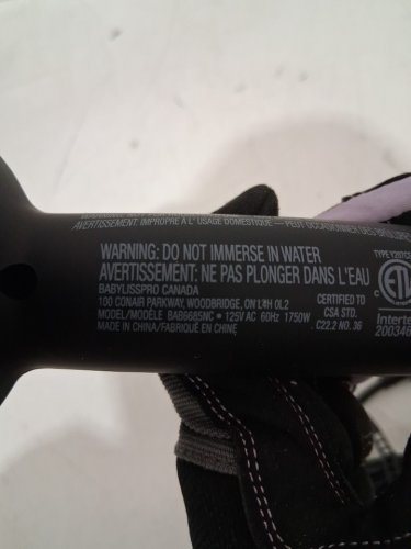 BABYLISS PRO CERAMIX XTREME, IONIC AND CERAMIC HAIRDRYER, 1750W - MATTE BLACK (MODEL: BAB6685NC) image 4