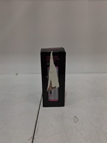 Cordless Rechargeable Automatic Hair Curler with Heat Settings and Rotation - pink (Model: (YX-801) image 2