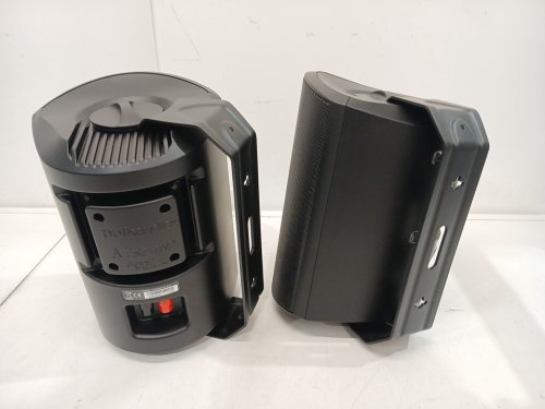 2PK Polk Audio Atrium 6 All-Weather Wired Outdoor Speakers - 100W - Black (model: ATRIUM 6 BLACK) image 4