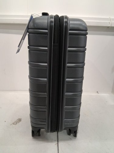 2pc Samsonite Omni 2 Hardside Expandable Spinner Luggage suitcase with telescopic handles - 22" & 24" - Solid Charcoal grey (model: 138449-3386) image 15