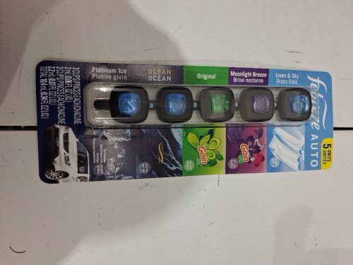 5pk febreze auto vent clip air fresheners - ASSORTED SCENTS image 2