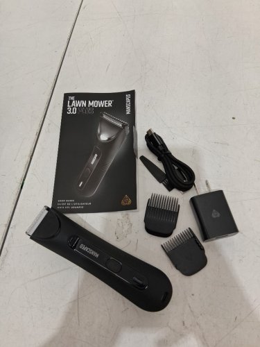 mens manscaped the lawn mower 3.0 plus groin & body hair trimmer - black image 3