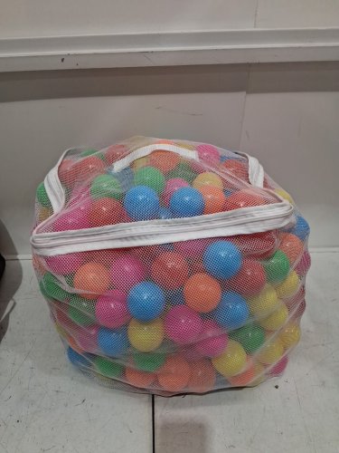400pk Amazon Basics BPA Free Plastic Ball Pit Balls - 2.3" balls - 6 bright colors (model: 76188) image 2
