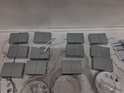 12PK Luminus ELITE LED Recessed Panel Light Kit with Integrated Junction Box (MODEL:5850009) image 3