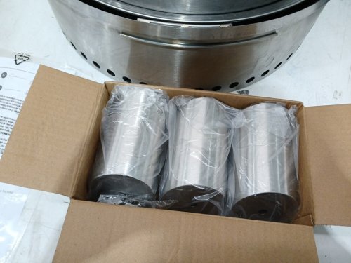 HONGTAOK fire pit - 19.5"  -stainless steel (model: htk-hl-kd19.5in) image 6