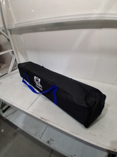 FANPAT POP UP CANOPY TENT WITH 300D SILVER-COATING TOP, INCLUDED CANOPY WEIGHTS - 10FT X 10FT - BLUE (MODEL: Z25L-BL) image 4