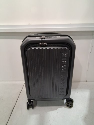 Delsey Paris HARD SIDE ROLLING Front-lid Opening Carry-on LUGGAGE/suitcase with TSA Lock - 22" - black (MODEL: 1819426) image 3