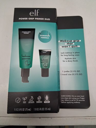 2PC ELF POWER GRIP PRIMER JUMBO AND TRAVEL DUO - 2.5 OZ / 0.5 OZ - HYDRATING FORMULA image 2