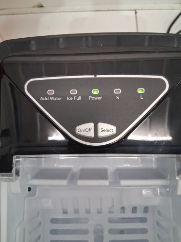 FRIGIDAIRE COMPACT ELECTRIC ICE MAKER - MAKES 26LBS/DAY - STAINLESS STEEL (MODEL: EFIC123-SS) image 4