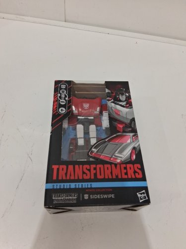 TAKARA TOMY transformers studio series sideswipe action figure - red/white image 2